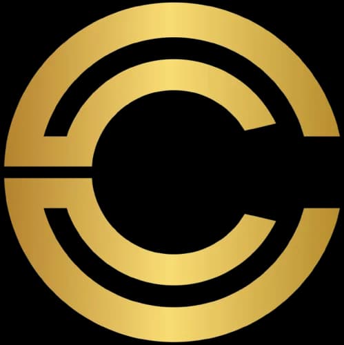 Cute Decor gold C monogram
