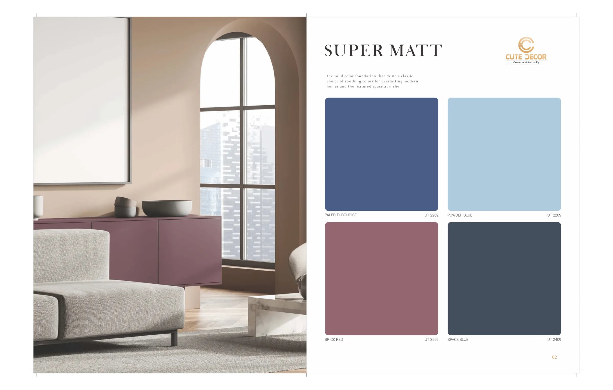 Cute Decor Plan Color — colour and finish page, page 3